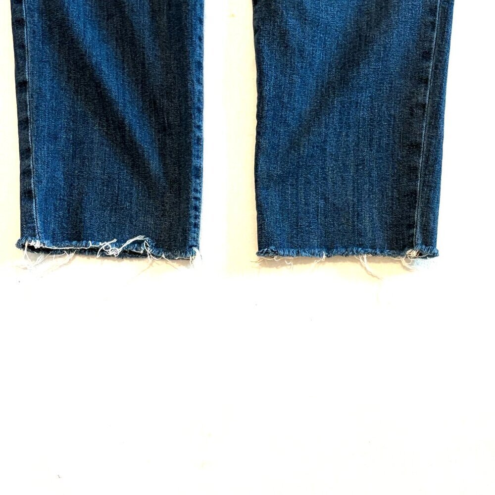 Joe's Jeans Size 30 blue denim high rise straight crop - Picture 9 of 10